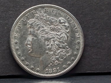 1881-S Morgan Silver Dollar