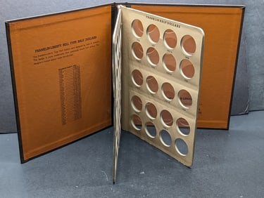 *EMPTY* Franklin Half Dollar Dansco Collector's Album