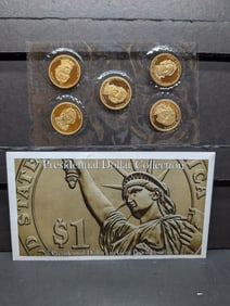 Presidential Dollar Collection in Gem Proof Condition