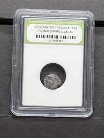 c. 330 AD Constantine the Great Era Roman Empire Coin
