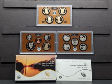 2014-S United States Mint Proof Set in OGP