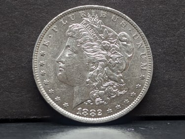 1882-O/S Morgan Silver Dollar Vam-5 E.D.S. **UNC**