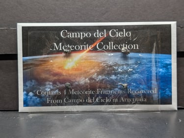 Collection of Meteorites from Campo del Cielo in Argentina - 4 Fragments