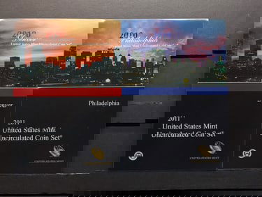 2010 & 2011 United States Mint P&D Uncirculated Coin Set in OGP (2 Sets)