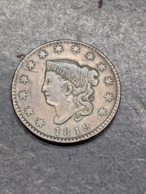 **VF** 1819 Coronet Head Large Cent