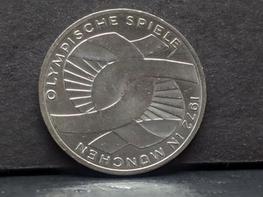 1972-F Germany 10 Silver Marks