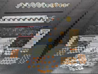 HUGE!! Grab Bag of Various Vintage & Modern U.S. Coins, Currency & Tokens