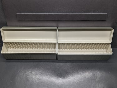 Lot of 2 *EMPTY* NGC Slabbed Coin Storage Boxes