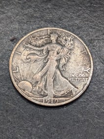 **FINE+** 1919-S Walking Liberty Half Dollar