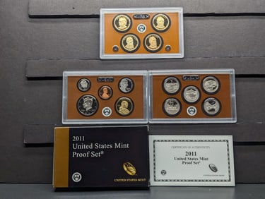 2011-S United States Mint Proof Set in OGP
