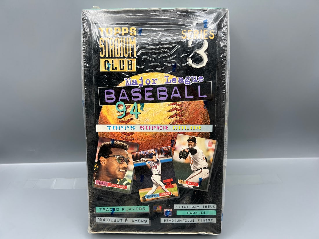 1994 Topps Stadium Club Series 3 Baseball Factory Sealed Wax Box (1 of 2)