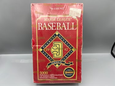 1992 Donruss Series 2 Baseball Factory Sealed Wax Box