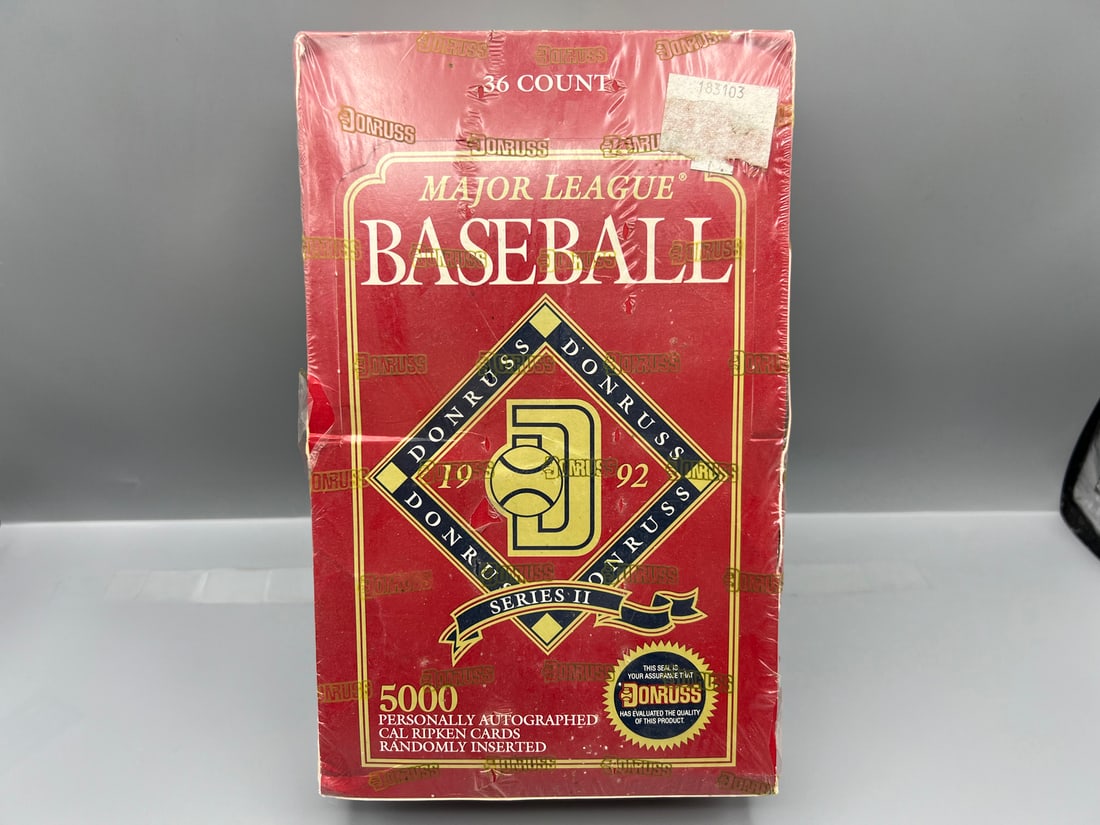 1992 Donruss Series 2 Baseball Factory Sealed Wax Box (1 of 2)