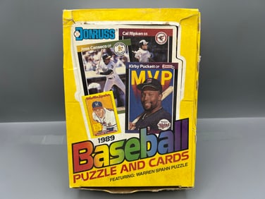 1989 Donruss Baseball Complete Wax Box