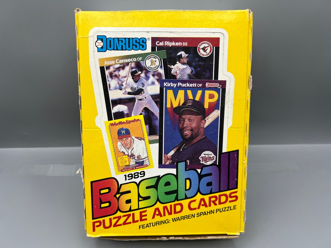1989 Donruss Baseball Complete Wax Box (1 of 2)