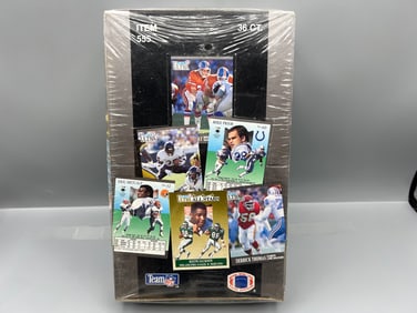 1991 Fleer Ultra Football Factory Sealed Wax Box