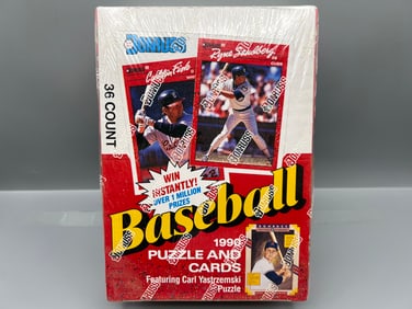 1990 Donruss Baseball Factory Sealed Wax Box