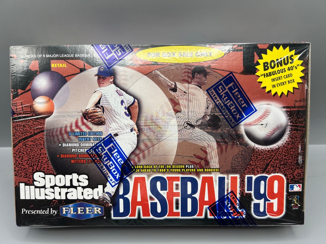 1999 Fleer Sports Illustrated Baseball Factory Sealed Wax Box (1 of 2)