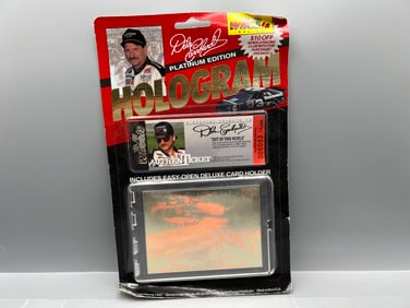 1992 Wheels Racing Dale Earnhardt Platinum Edition Hologram #/75,000