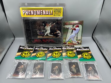 Lot of Assorted Mark McGwire Baseball Memorabilia