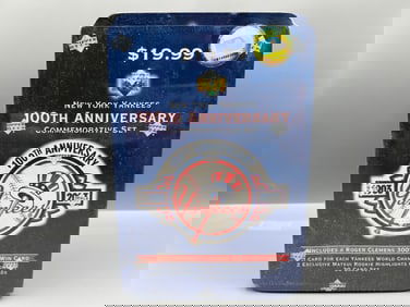 2003 Upper Deck New York Yankees 100th Anniversary Factory Sealed Commemorative Set