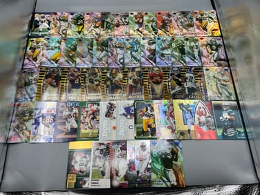 Lot of Many Assorted Football Numbered Cards W/ Some Stars & RCs