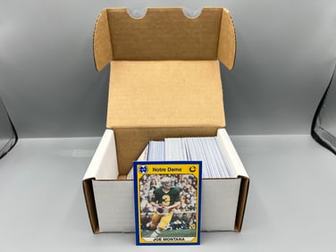 1990 Notre Dame Collegiate Collection Near Complete Set - Missing Card #1