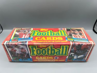 1990 Topps Football Factory Sealed Set