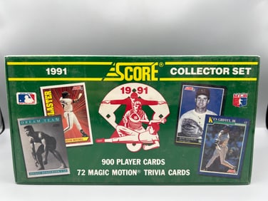 1991 Score Baseball Factory Sealed Set