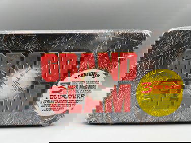 1998 Treat Entertainment Baseball Factory Sealed Grand Slam Repack Box