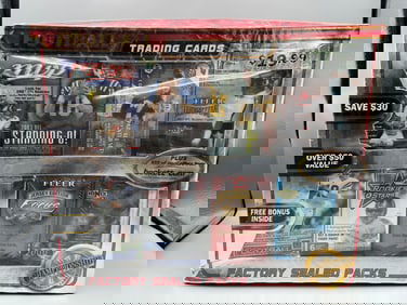 Late 1990s & Early 2000s Football Vintage Sports Championship Collection Factory Sealed Repack Box -