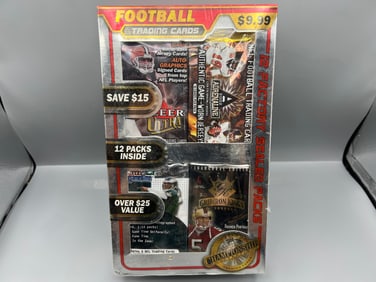 1990s & Early 2000s Football Vintage Sports Premium Championship Collection Factory Sealed 12 Pack