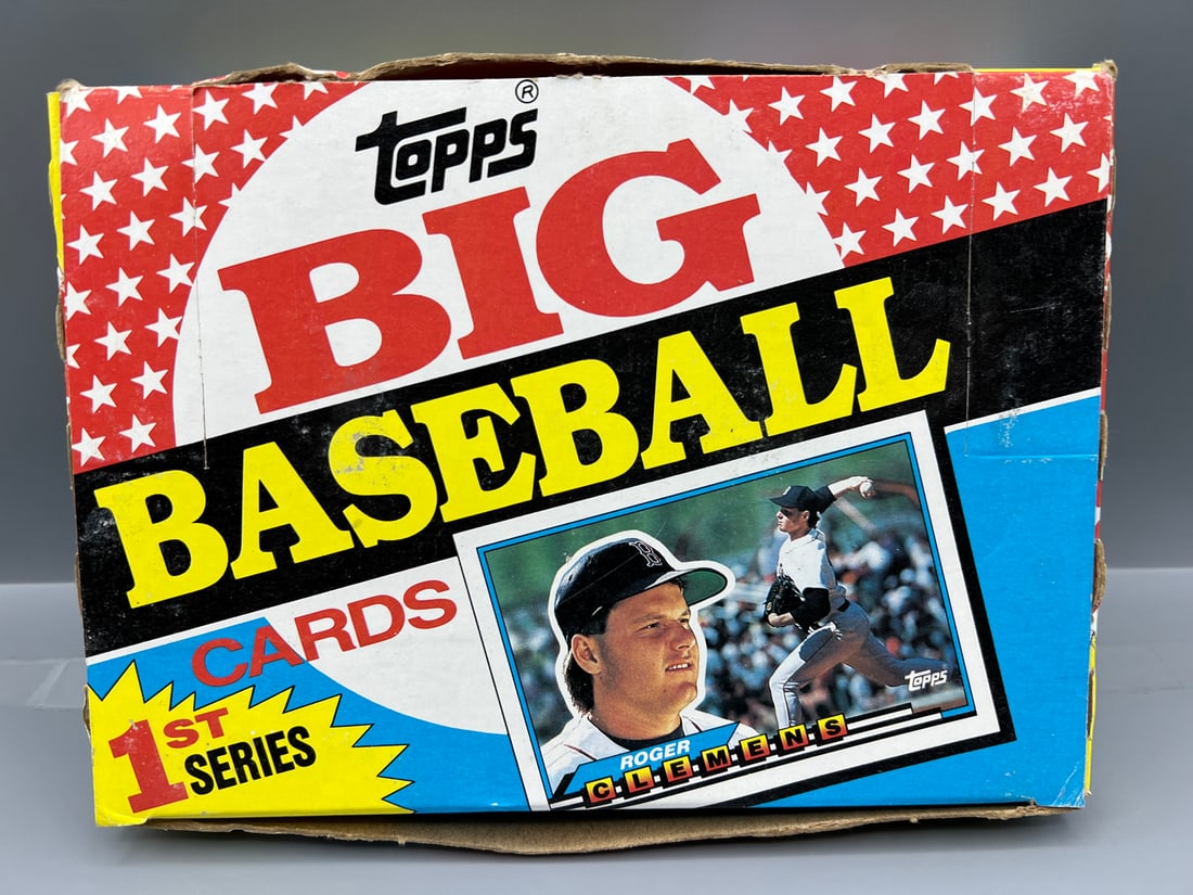 1989 Topps Big Baseball 1st Series Complete Wax Box (1 of 2)