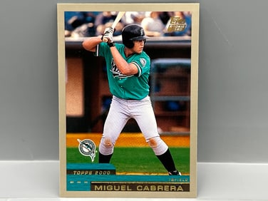 2000 Topps Traded Miguel Cabrera RC #T40