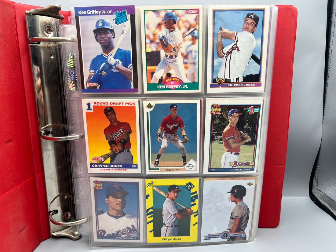 Binder of Assorted Baseball Cards W/ Stars & Rookies - Varying Conditions (1 of 14)