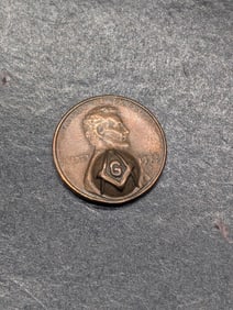 1973-D Lincoln Cent Masons Tap Die