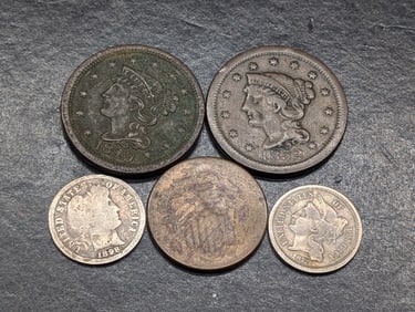 Grab Bag of Various Vintage U.S. Coins