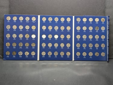 1938-1968 Jefferson Nickel Collection Including 10 Silver Wartime Nickels & Some Better Dates in