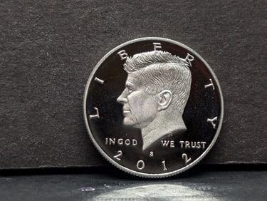 **KEY DATE** 2012-S PROOF Kennedy Silver Half Dollar