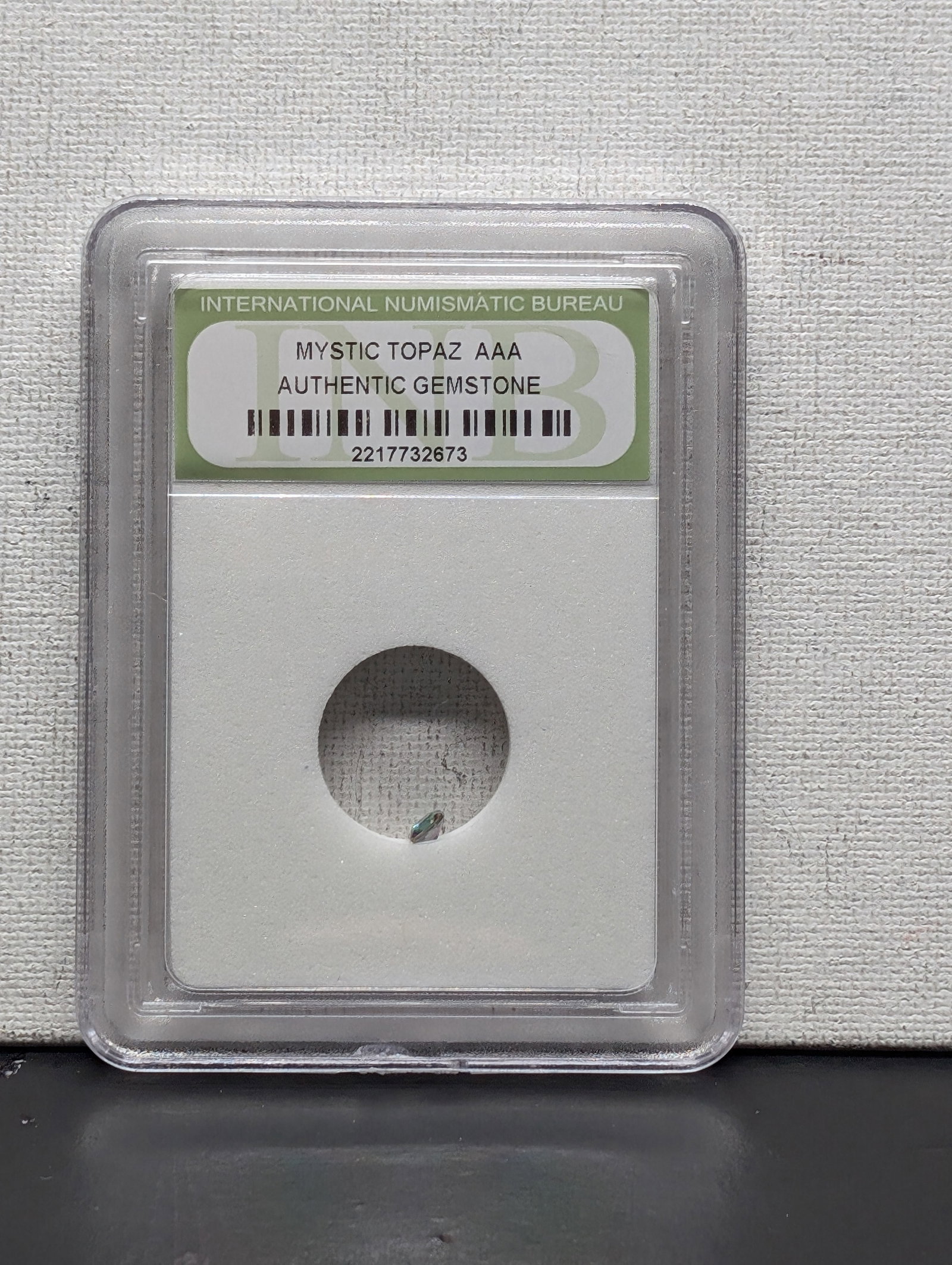 Authentic Gemstone!! Mystic AAA Topaz!! - Slabbed: Authentic Gemstone!! Mystic AAA Topaz!! - Slabbed