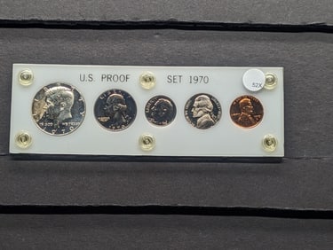 1970(S) U.S. Proof Set. Scarce Silver Kennedy