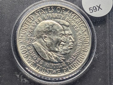 1953-D Booker T Washington Half Dollar