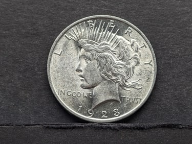 1923 U.S. Silver Peace Dollar UNC