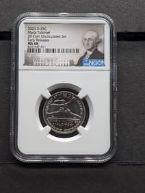 2023-D Maria Tallchief Quarter - NGC MS68 *Early Release*