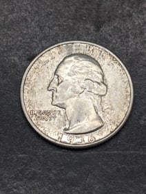 1936 Washington Silver Quarter