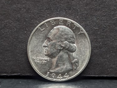 **AU/UNC** 1944-S Washington Silver Quarter