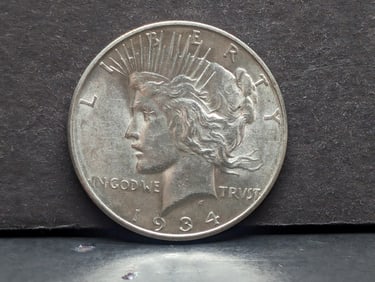 1934-D Peace Silver Dollar **UNC - Better Date**