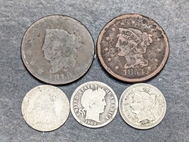 Grab Bag of Various Vintage U.S. Coins