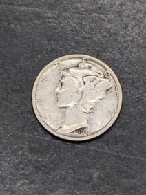 **XF** 1926-S Mercury Silver Dime