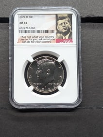 2022-D Kennedy Half Dollar - NGC MS67